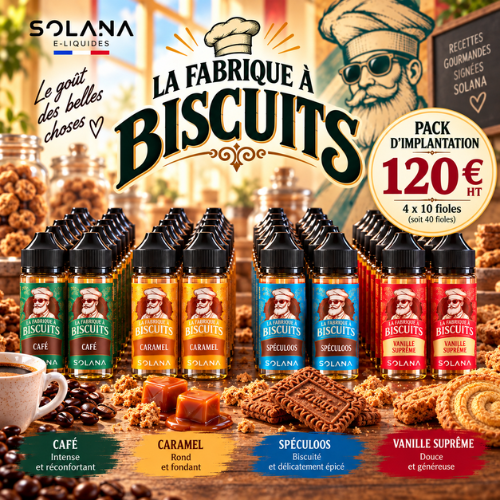 PACK IMPLANTATION LA FABRIQUE A BISCUITS
