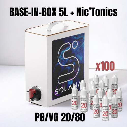 Pack Base In Box & Nic Tonic PG/VG 20/80
